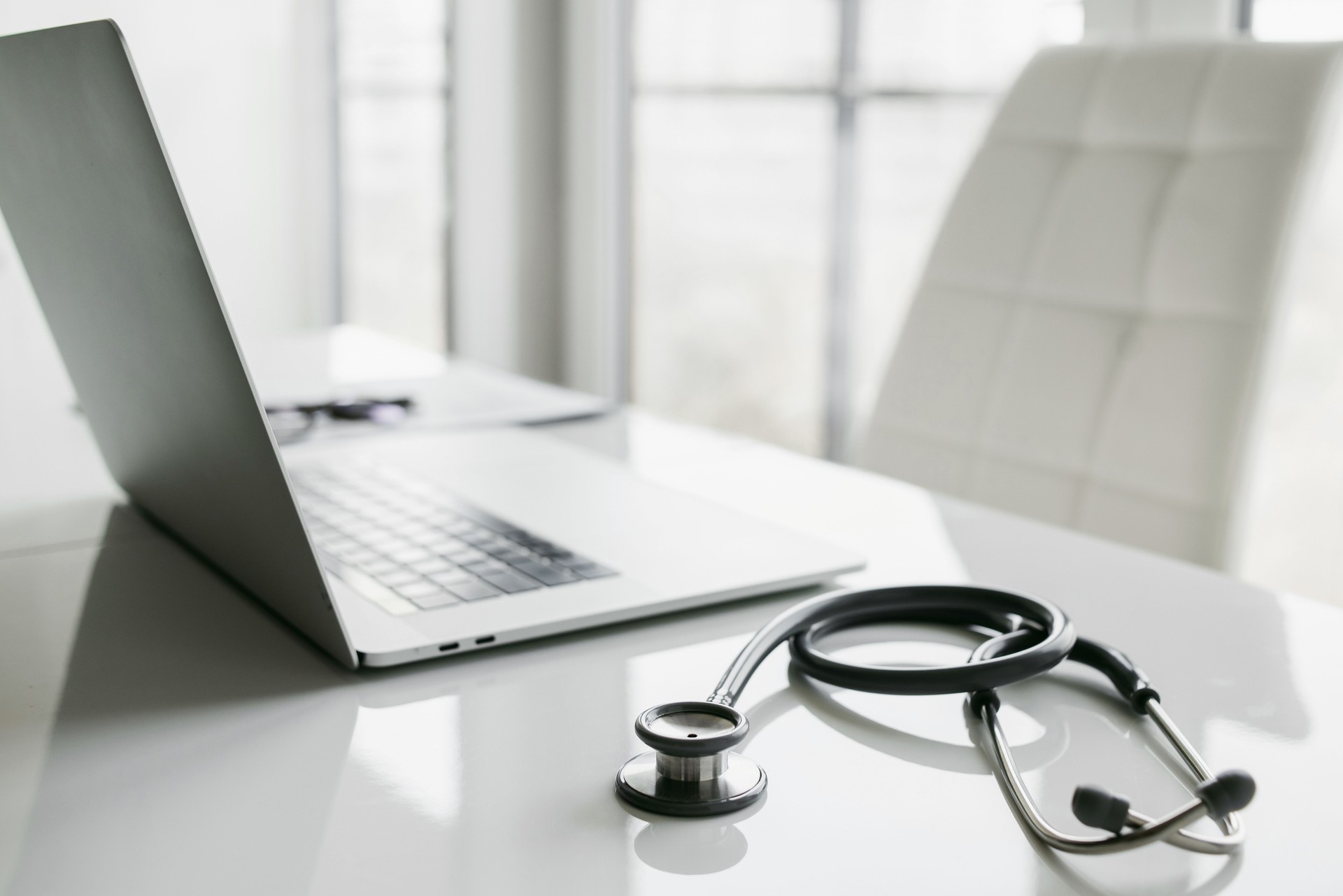 Work place of doctor, physician, therapist or practitioner